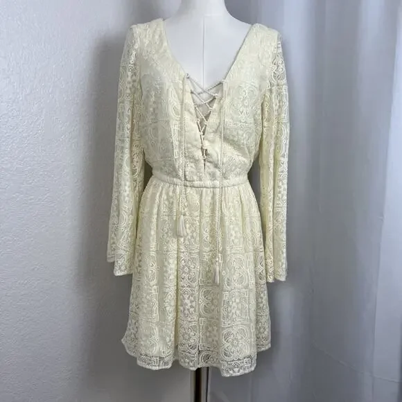 knee length dresses for ladies See by Chloe Lace Mini Dress Strapless White Size D1+ – Diversity  Consignment main image 0